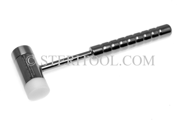 #10192/40192 - Non-Magnetic Stainless Steel Hamallet. Removable Nylon and SS Tips. non-magnetic, non magnetic, nonmagnetic, mallet, hammer, stainless steel